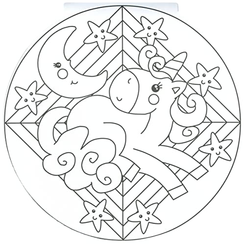 Mandalas de unicornios (Pequemandalas)