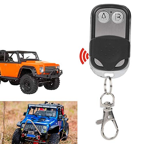 Mando a Distancia de cabrestante, Controlador de cabrestante inalámbrico de Metal y plástico Conveniente Seguro Resistente para 1:10 TRX4 KM2 RC Crawler Accesorio