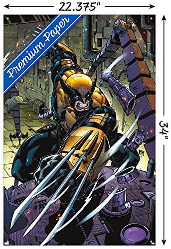 Marvel Comics – Wolverine – Wolverine #1 Póster de pared con chinchetas