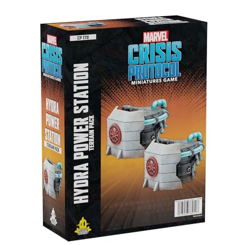 Marvel Crisis Protocol - Hydra Power Station Terrain - Juego de Miniaturas en Inglés