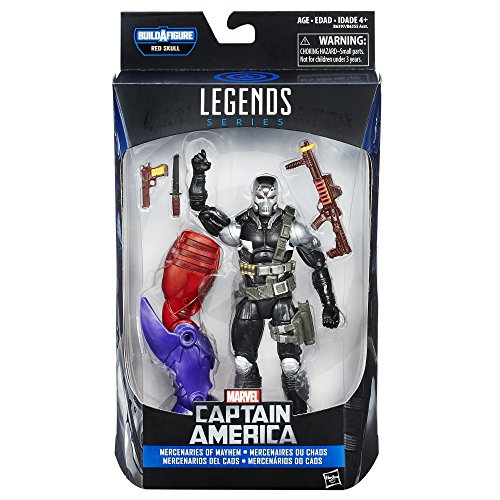 Marvel Figura de acción Legends Mercenaries of Mayhem Scourge de 6 Pulgadas (Construye Calavera roja)