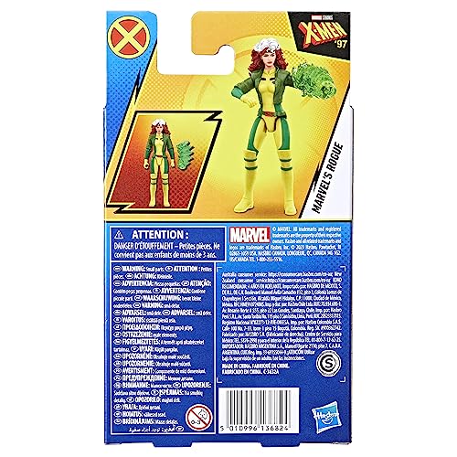 Marvel Studios X-Men Epic Hero Series Rogue Action Figure, 4 Inch Action Figures, Super Hero Toys, X-Men Action Figures, Ages 4 and Up