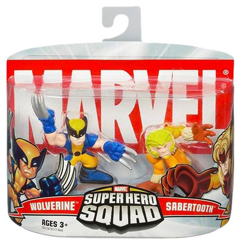 Marvel Super Hero Squad: Wolverine & SaberTooth