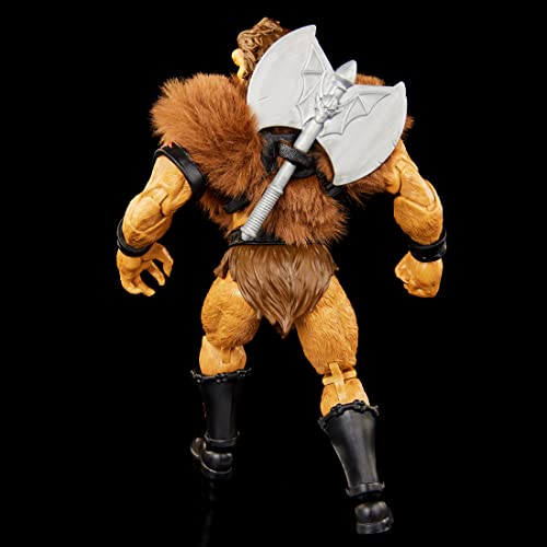 Masters del Universo MOTU Grizzlor Figura de acción con accesorios, juguete +6 años (Mattel HLB48)