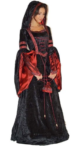 Maylynn 12236 -Traje medieval Yandra, 2 piezas, talla M/L