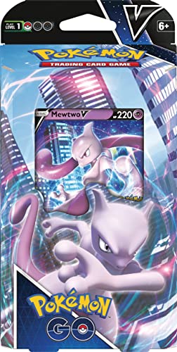 Mazo de batalla Pokémon TCG Pokémon GO Mewtwo V (60 cartas, listo para jugar)