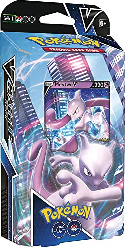 Mazo de batalla Pokémon TCG Pokémon GO Mewtwo V (60 cartas, listo para jugar)