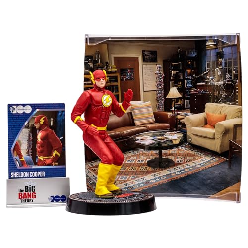 McFarlane - Movie Maniacs - WB100 - Sheldon As The Flash (The Big Bang Theory)