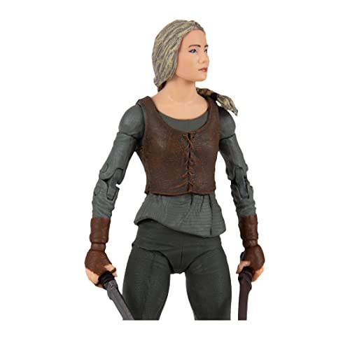 McFarlane Toys Netflix The Witcher Ciri (temporada 2) Figura de acción de 7 pulgadas con accesorios