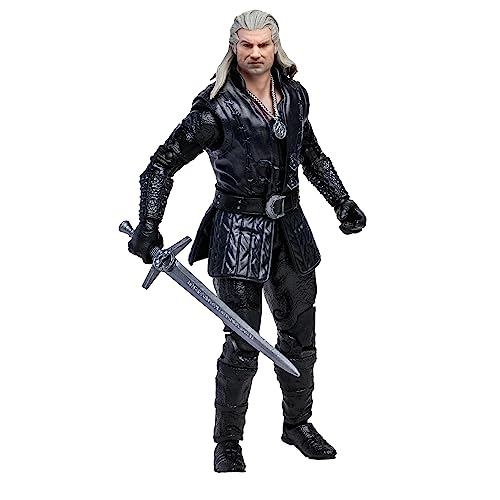 McFarlane Toys, The Witcher Ciri & Geralt of Rivia (Temporada 3) Figura de acción de 7 Pulgadas, Paquete de 2 Unidades, a Partir de 12 años