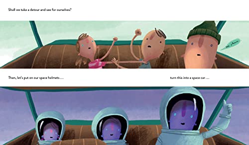 Meanwhile Back on Earth: The spectacular new illustrated picture book for children, from the creator of internationally bestselling Here We Are and What We’ll Build