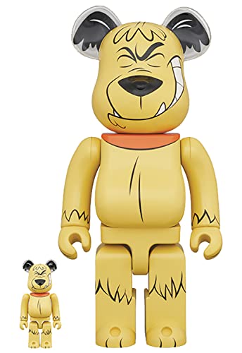 Medicom - Wacky Races Muttley 100% & 400% Bearbrick 2Pk