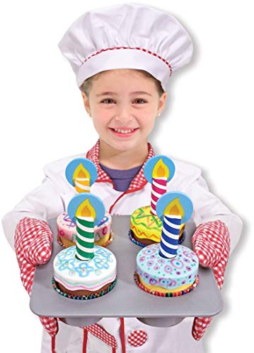 Melissa & Doug - Juego de Cupcakes para Hornear y Decorar (14019)