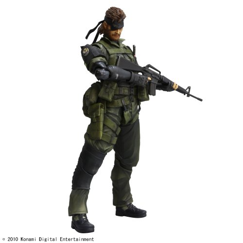 Metal Gear Solid Peace Walker - Play Arts Kai Vol.3 - SNAKE - Jungle Fatigues... (japan import)