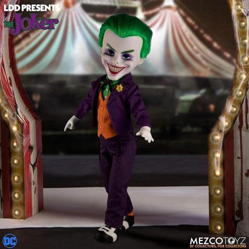 Mezco Toyz Muñeco Joker 25 cm. LDD Presents. DC Universe