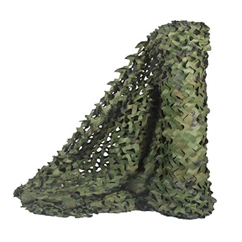 MIELEU Tienda de campaña Formación 1.5x3m Caza Camuflaje Militar Nets Ejército Camo Bosque Cubiertas de compensación de Coches Tienda de Sombra Refugio Camping Sol (Color : F)