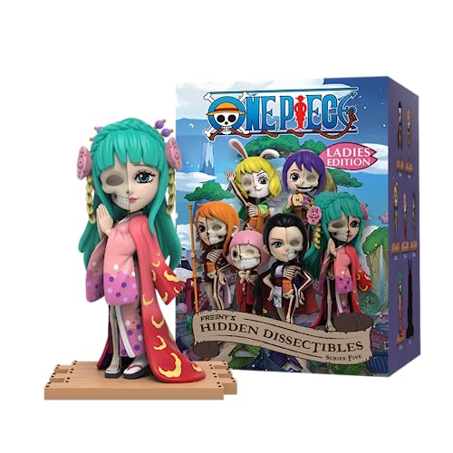 Mighty Jaxx Freeny's Hidden Disectibles One Piece Serie 5 Edición Ladies Figuritas coleccionables de juguete en caja sorpresa. Un paquete: contiene una figura aleatoria