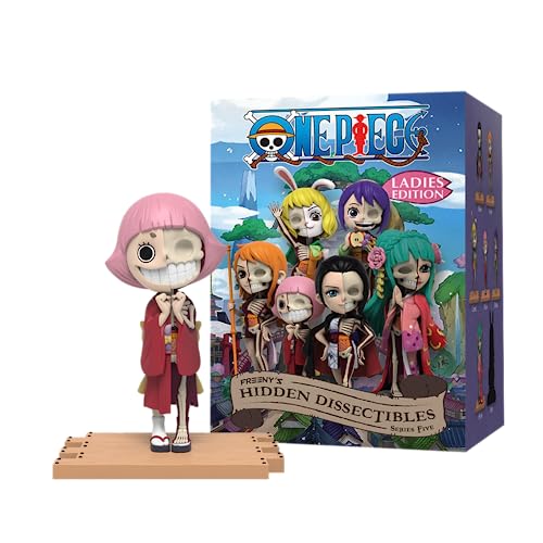 Mighty Jaxx Freeny's Hidden Disectibles One Piece Serie 5 Edición Ladies Figuritas coleccionables de juguete en caja sorpresa. Un paquete: contiene una figura aleatoria