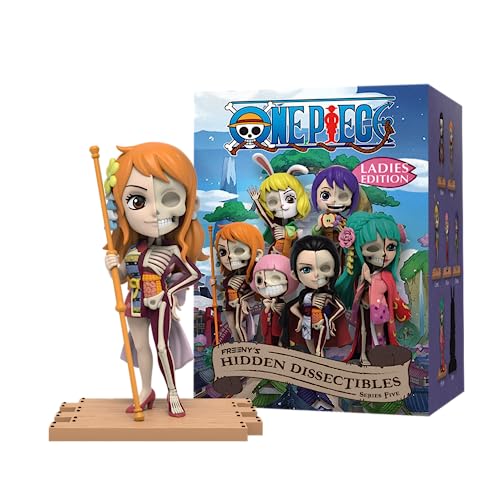 Mighty Jaxx Freeny's Hidden Disectibles One Piece Serie 5 Edición Ladies Figuritas coleccionables de juguete en caja sorpresa. Un paquete: contiene una figura aleatoria