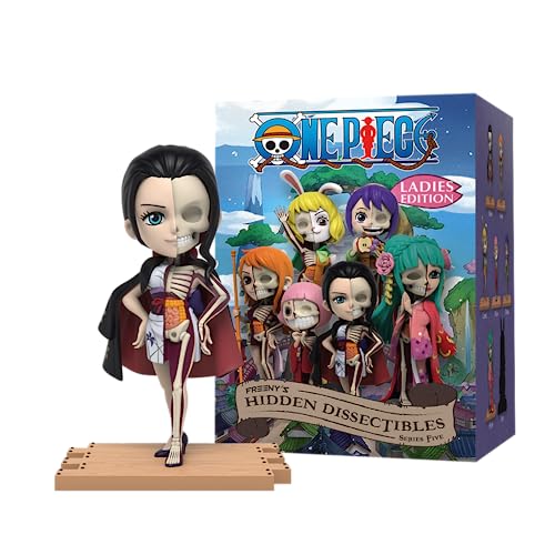 Mighty Jaxx Freeny's Hidden Disectibles One Piece Serie 5 Edición Ladies Figuritas coleccionables de juguete en caja sorpresa. Un paquete: contiene una figura aleatoria