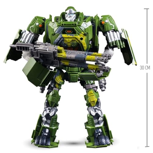 Mikado Sport Robot de juguete gigante. Robot de juguete para niños. Transformers de Guerra Modelo Camión Militar (30 cm).