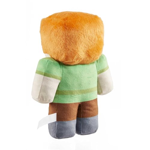 Minecraft Peluche Alex, personaje del videojuego, juguete +3 años (Mattel HLN12)