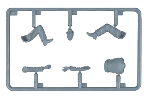 MiniArt 35358 Fig. Dt. Mechaniker-Trupp (4) - Juego de construcción de maquetas, fabricación de maquetas, manualidades, aficiones, pegar, maquetar, montar sin pintar