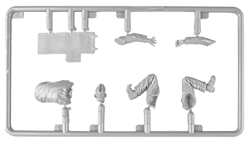 MiniArt 35358 Fig. Dt. Mechaniker-Trupp (4) - Juego de construcción de maquetas, fabricación de maquetas, manualidades, aficiones, pegar, maquetar, montar sin pintar