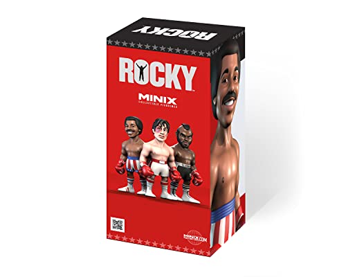 Minix Figura Rocky Apollo, Coleccionables para Exhibición, Idea de Regalo, Juguetes para Niños Y Adultos, Fans De TV y Cine BANDAI MN11667