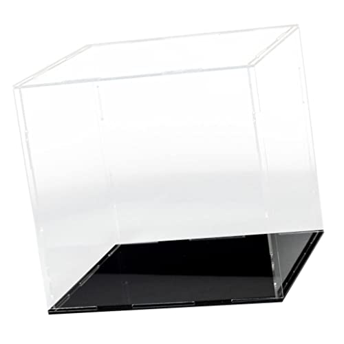 misppro Caja de acrílico transparente para expositores, 15 x 15 x 15 cm, para 1 unidad