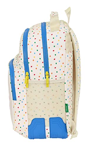 MOCHILA DOBLE ADAPT.CARRO BENETTON "TOPITOS"