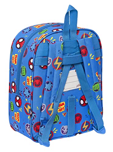 MOCHILA GUARDERIA ADAPT.CARRO SPIDEY "TEAM UP"