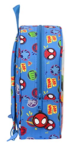 MOCHILA GUARDERIA ADAPT.CARRO SPIDEY "TEAM UP"