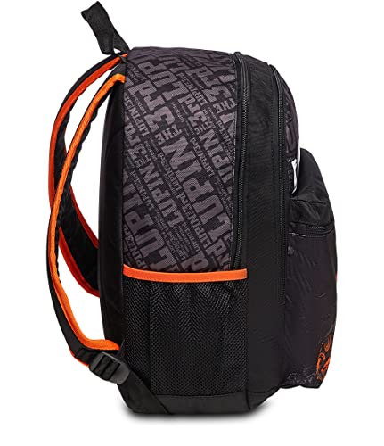 Mochila Lupin Wanted de Seven S.P.A., mochila con siete compartimentos dobles, escolar y de ocio, unisex