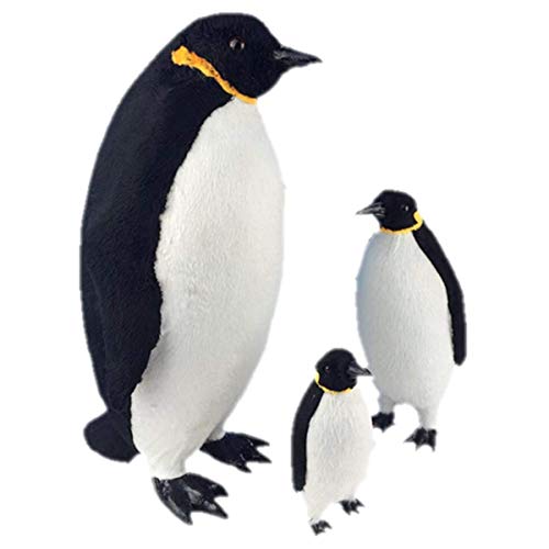 Modelo De Pingüino Simulado - Modelo Realista De Pingüino De Vida Marina De Safari Salvaje - Juguetes Educativos De Aprendizaje para Escritorio, Automóvil, Decoración del Hogar, Día De Navidad O Rega