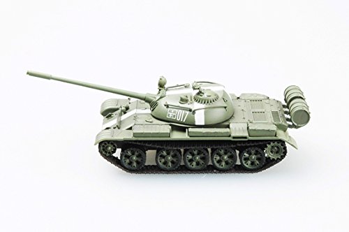 Modelo fácil ejército URSS T-55 tanque ruso Praga Primavera 1968 1:72 tanque terminado Modelo