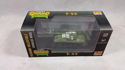 Modelo fácil ejército URSS T-55 tanque ruso Praga Primavera 1968 1:72 tanque terminado Modelo