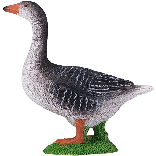 MOJO Pack de 3 Figuras Animales de la Granja, tamaño Medium (Incluye: 1 Cisne Mudo, 1 Ganso y 1 Pato Real)