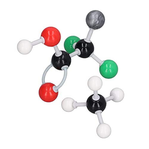 Molecular Model Kit, modelado 3D, investigación, ejercicio seguro, habilidades prácticas, kit de aprendizaje de química orgánica e inorgánica para la enseñanza