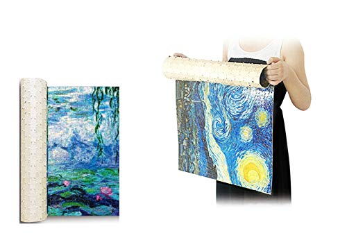 Monet Claude La Debacle PRES De Vetheuil Romper el Hielo Cerca de Vertheuil Rompecabezas Juguete de Madera Adulto Familia Amigo DIY Challenge Decoración de Pared 1000 Piezas