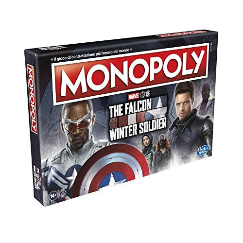 Monopoly: Edición Inspirada en la Serie de TV The Falcon and The Winter Soldier de Marvel Studios