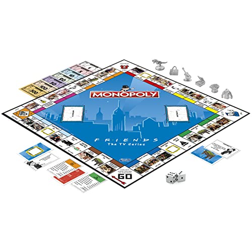 Monopoly: Juego de Mesa Friends The TV Series Edition