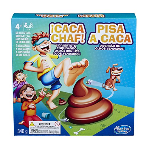 Monopoly - Junior (Versión Española) (Hasbro A6984793) & Hasbro Gaming - Juego Infantil Caca Chaf! (Hasbro E2489175)