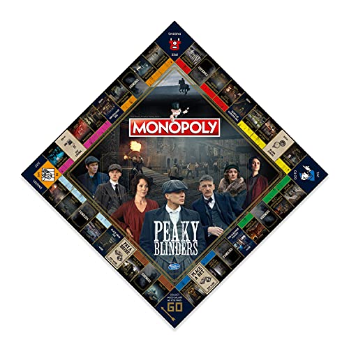 MONOPOLY Peaky Blinders Monopoly, color negro