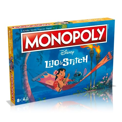 Monopoly Version Lilo & Stitch - Winning Moves - Licencia Oficial