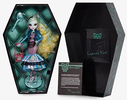 Monster High Haunt Couture - Muñeca de coleccionista de edición limitada Lagoona Blue 2022 de 10.5 pulgadas