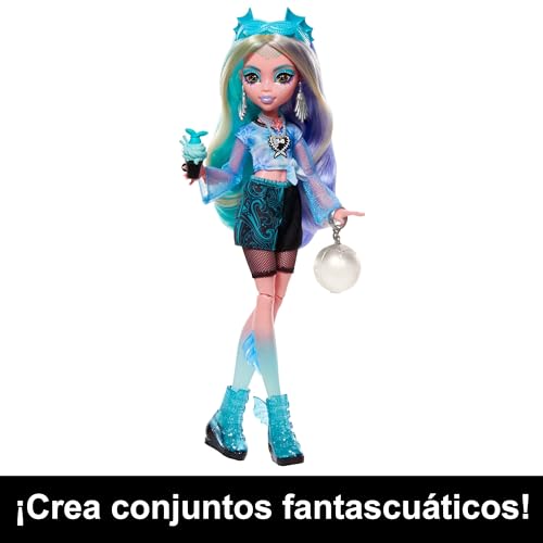 Monster High Skulltimate Secrets Serie 2 Lagoona Blue Muñeca con Armario Iridiscente y Accesorios so