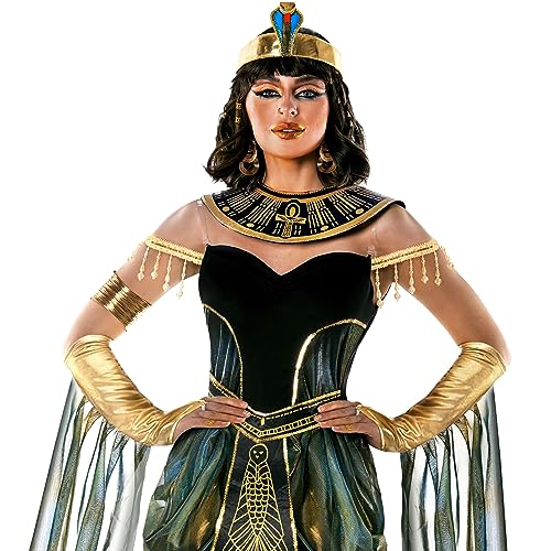 Morph Disfraz Egipcia Mujer, Disfraz Cleopatra Mujer, Disfraz Mujer Egipcia, Disfraz Egipcio Mujer, Disfraz Diosa Egipcia Mujer, Disfraz Mujer Cleopatra, Disfraz Mujer Carnaval Talla S