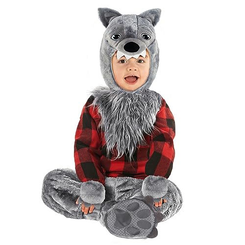 Morph Disfraz Hombre Lobo Niño, Disfraz De Lobo Bebe, Disfraz Niño Hombre Lobo, Disfraz Bebe Lobo, Disfraz Lobo Feroz Niño, Disfraz Miedo Niño, Disfraz Halloween Niño Hombre Lobo Talla T2