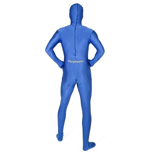 Morphsuits - Disfraz de segunda piel (pegado al cuerpo), Azul, talla M